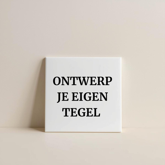 Ontwerp je eigen tegel - Klein
