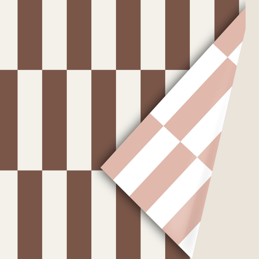 Dubbelzijdig Cadeaupapier - Colourblocking
