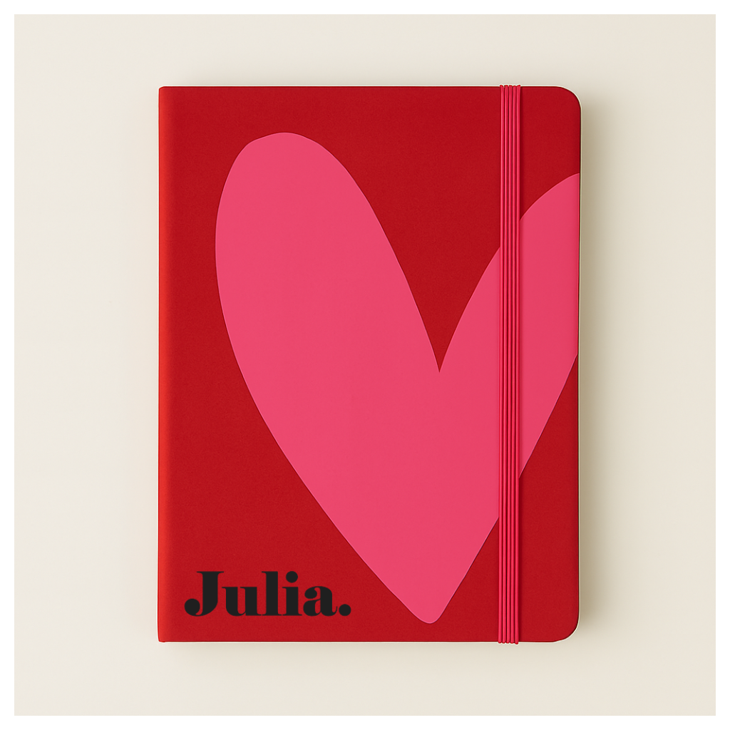 Groot hart - A5 Notitieboek