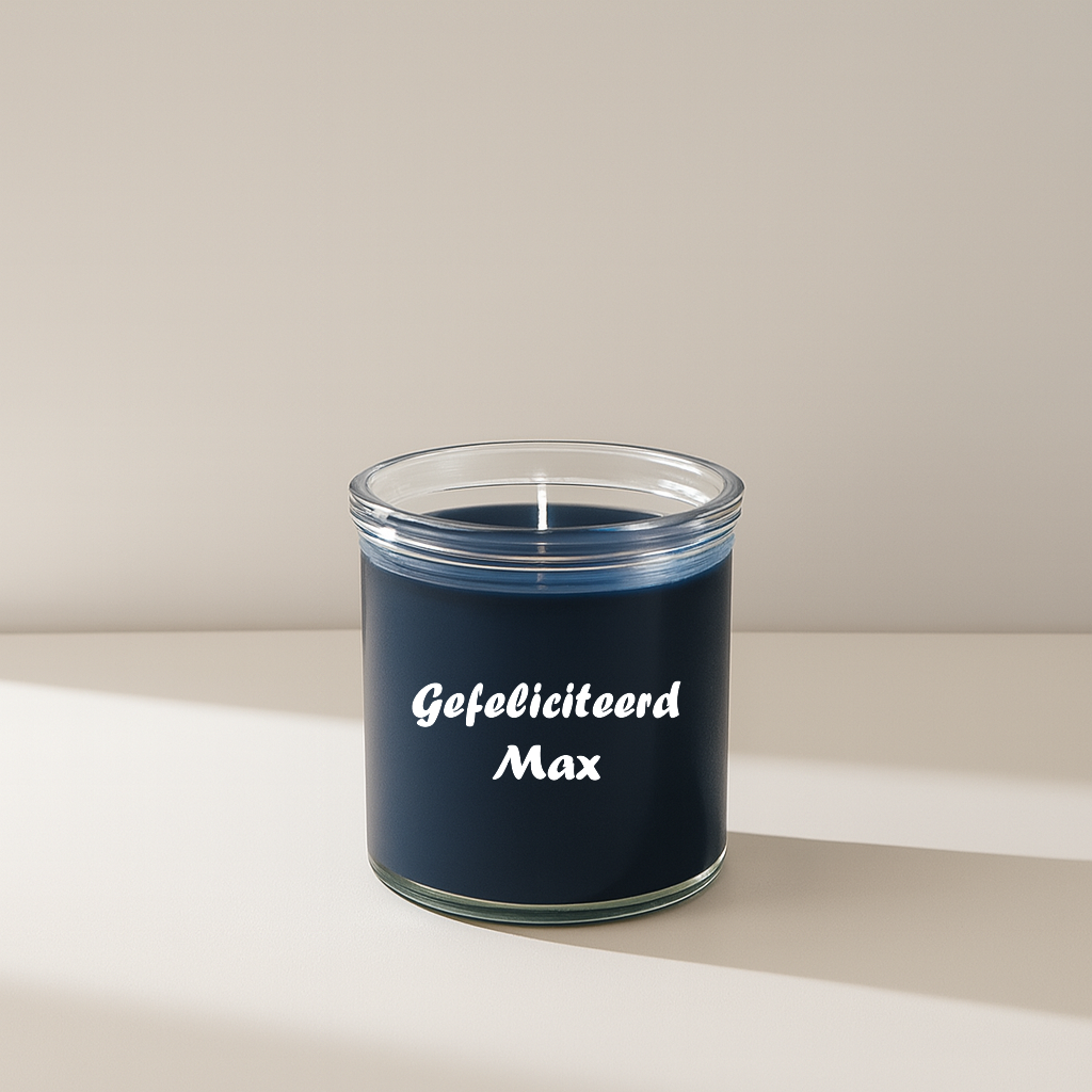 Geurkaars Vetiver en geranium - 20u