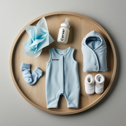 Baby Geschenkset Blauw