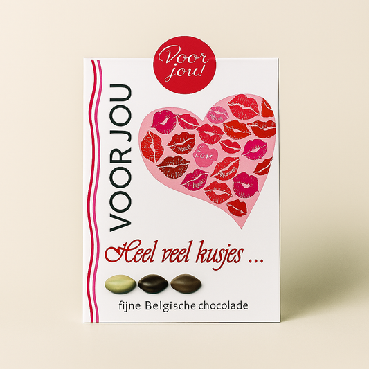 Voor Jou Heel Veel Kusjes- Chocolade