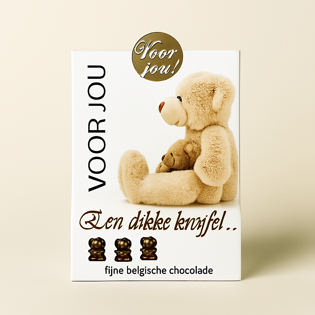Een dikke knuffel - Chocolade