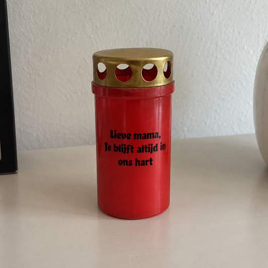 Gepersonaliseerde grafkaars