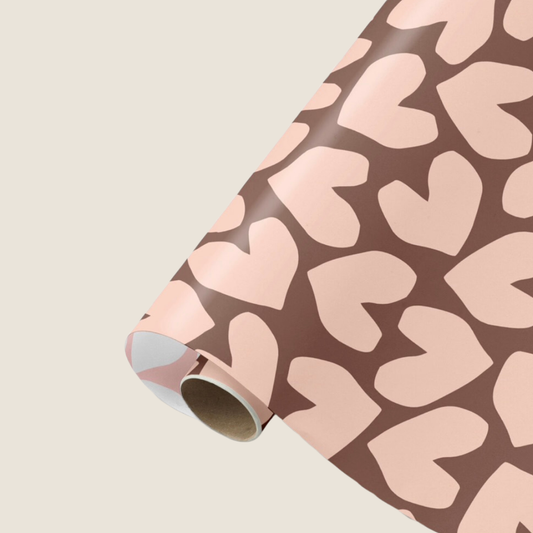 Dubbelzijdig Cadeaupapier - Solo Hearts