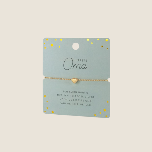 Hart Armband - Oma