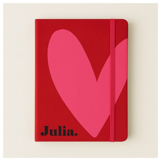 Groot hart - A5 Notitieboek